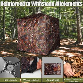 Tienda Camuflaje Pop-up para Caza/Camping