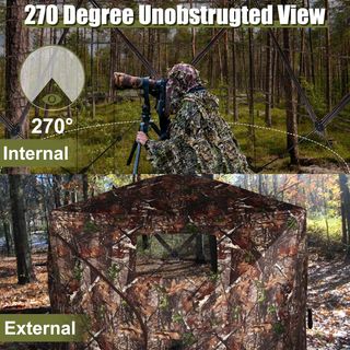 Tienda Camuflaje Pop-up para Caza/Camping