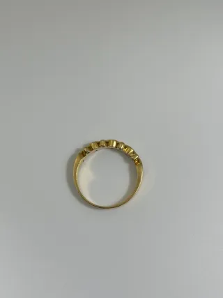 Sortija oro con diamantes