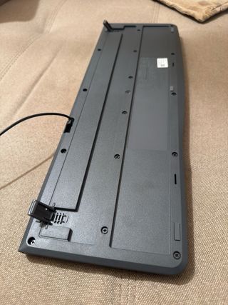 Teclado Logitech Negro Cableado