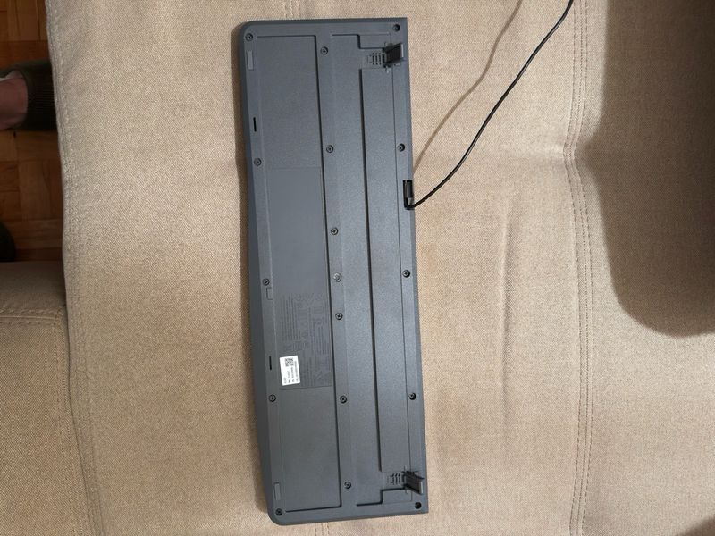Teclado Logitech Negro Cableado afbeelding 2
