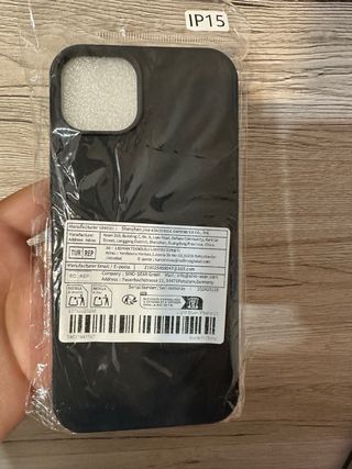 Cover iPhone 15 Plus Nero