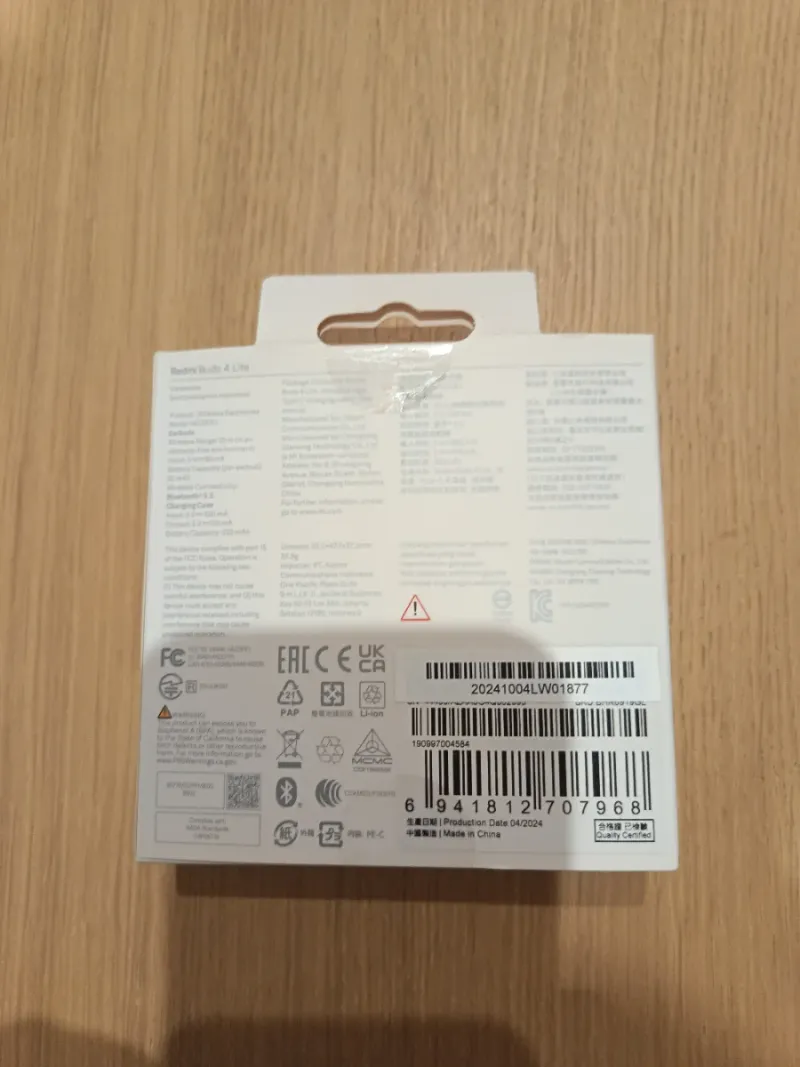 Xiaomi Redmi Buds 4 Lite Blancos afbeelding 2