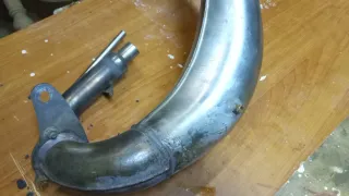 Tubo de escape Rieju nuevo a estrenar