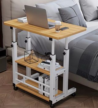 Mini Escritorio Nuevo Madera y Metal