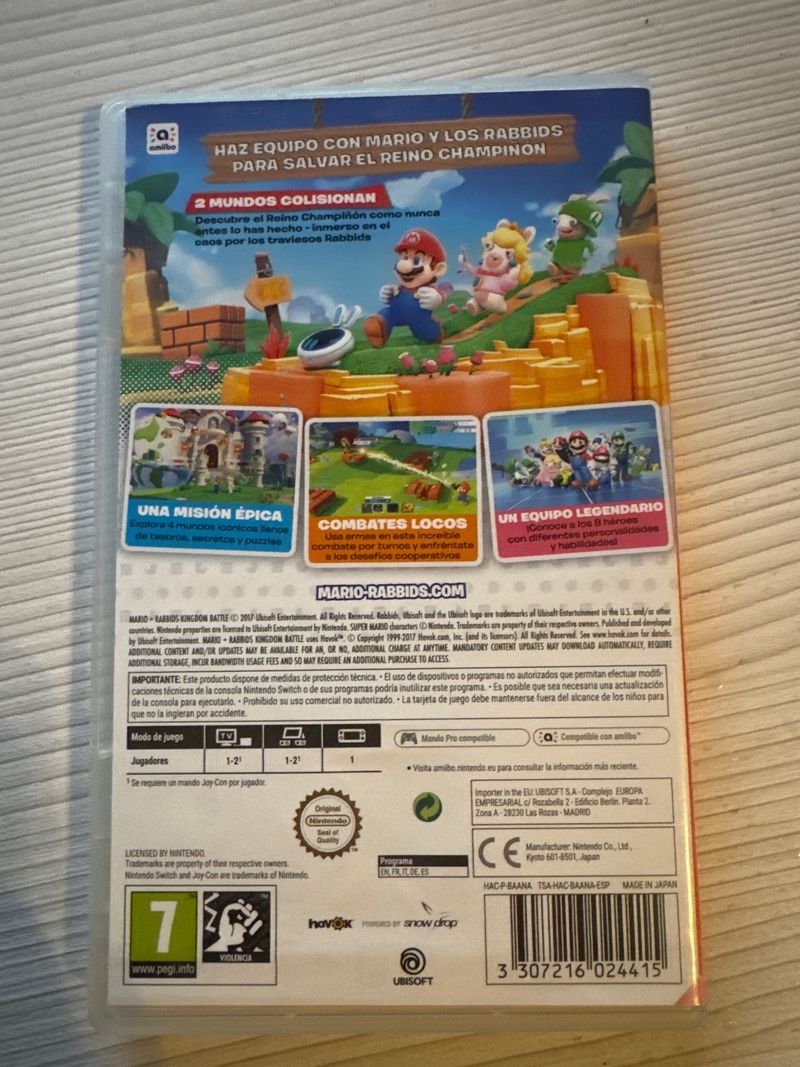 Mario + Rabbids Kingdom Battle Nintendo Switch afbeelding 3