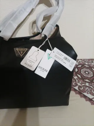 Bolso Guess Negro Mujer