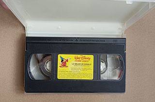 Película VHS Disney Lo Mejor de Mickey