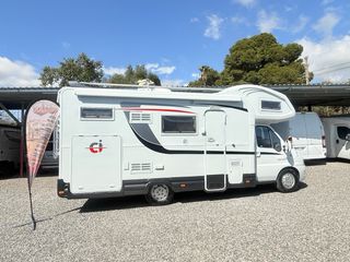 Autocaravana doble cama/neumatica/horno/garaje