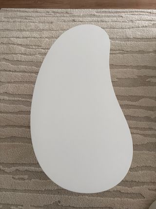 Mesa de centro blanca moderna