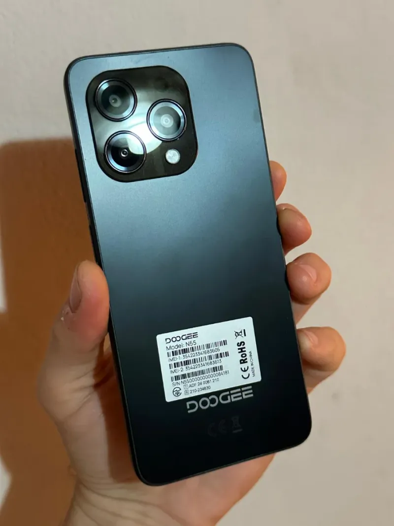 Doogee N55 Negro/Multicolor afbeelding 4