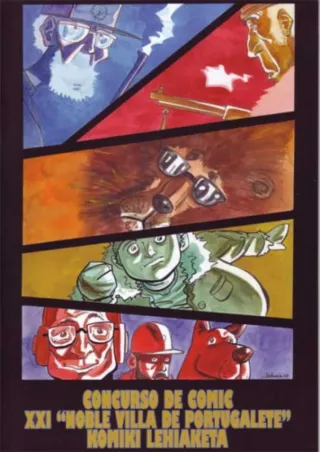 Cómic 25 AÑOS DE HISTORIA(S). CONCURSO AYTO. PORTU