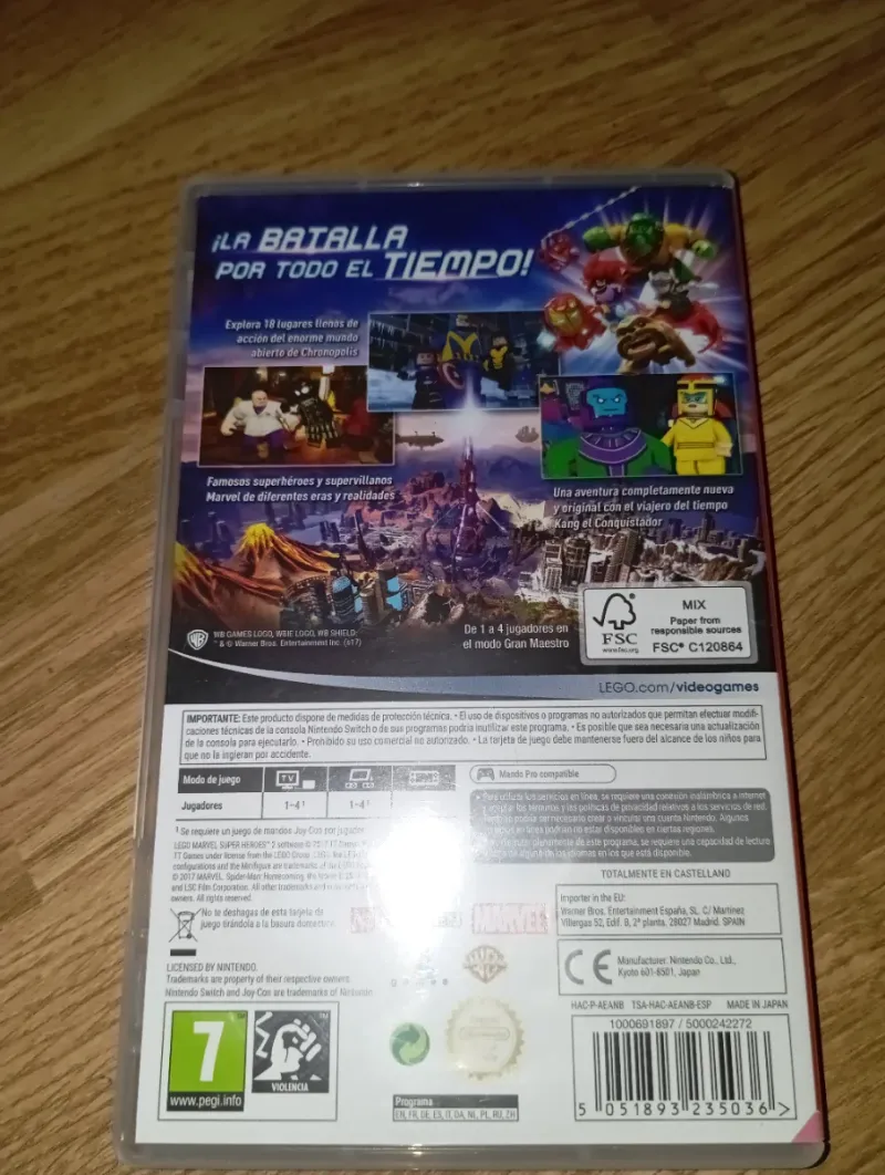 Nintendo Switch Lego Marvel Super Heroes 2 afbeelding 3