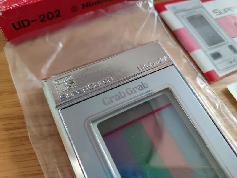 Nintendo Game & Watch Crab Grab UD-202 afbeelding 4