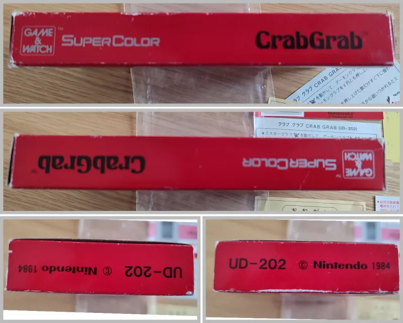 Nintendo Game & Watch Crab Grab UD-202 afbeelding 9