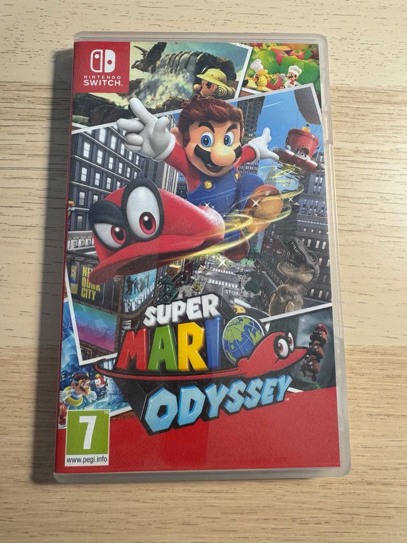 Super Mario Odyssey Nintendo Switch Completo ESP