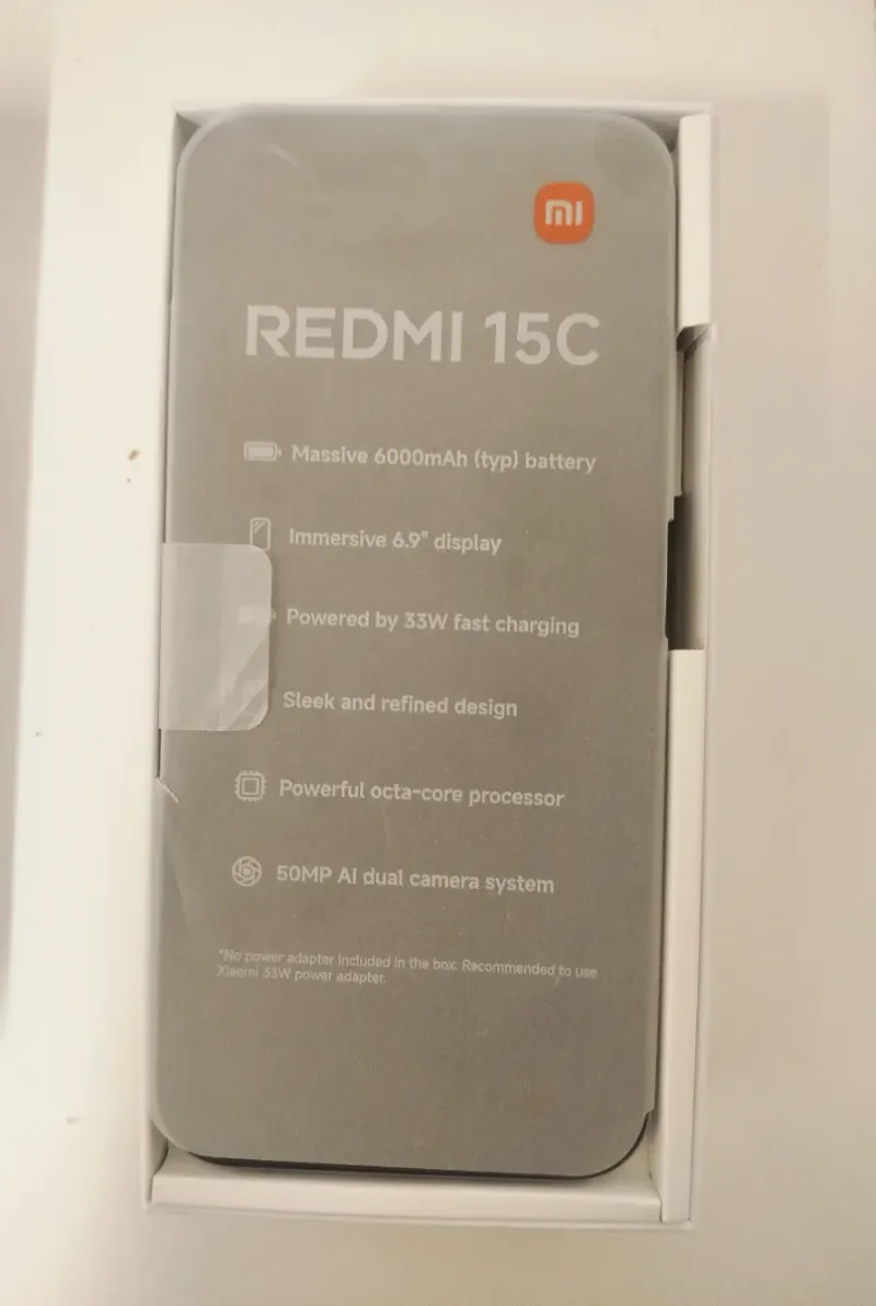 Xiaomi Redmi 15C 256GB Verde NFC afbeelding 2