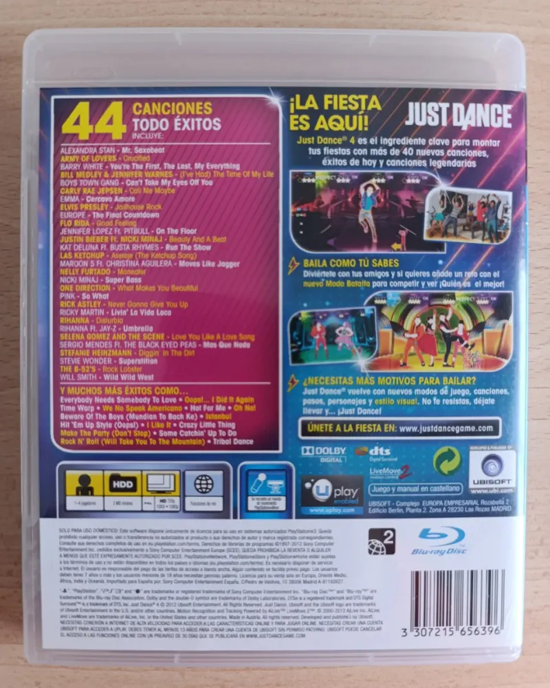 Just Dance 4 PS3 (Ubisoft) afbeelding 3
