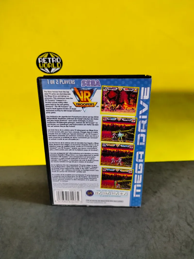 Sega Mega Drive VR Troopers Juego afbeelding 5