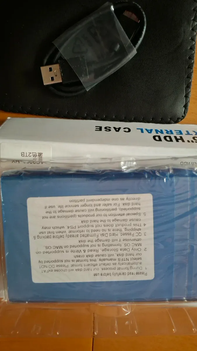 SSD 2TB USB 3.0 Azul afbeelding 3
