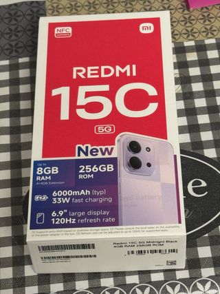 Xiaomi Redmi 15C 256GB Negro
