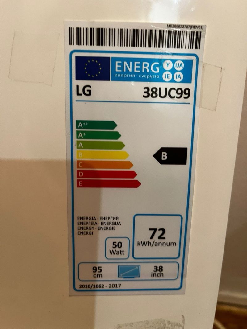 LG Ultrawide 38 Monitor Curvo afbeelding 4