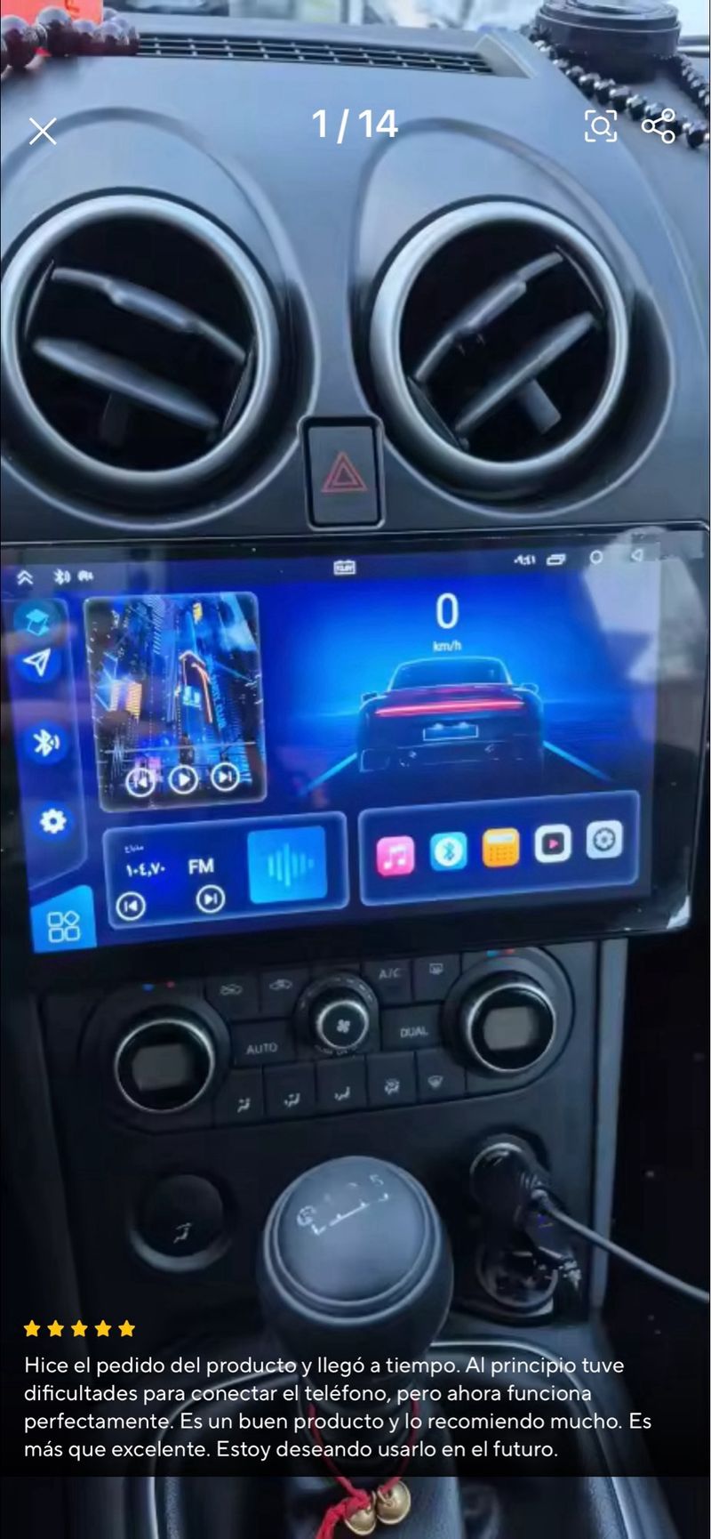 Radio de coche NISSAN QASQAI afbeelding 2