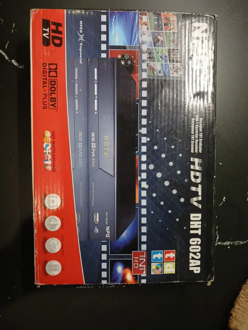 Receptor TDT Grabador NPG HDTV DHT 602AP