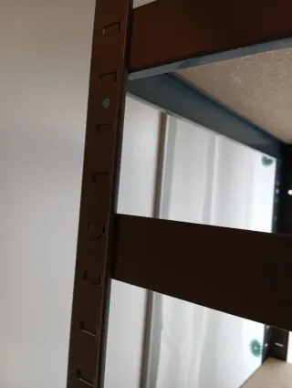 Estantería metálica de 5 baldas