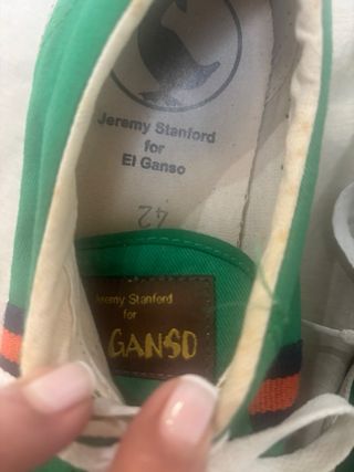 Zapatillas El Ganso Verdes Talla 42