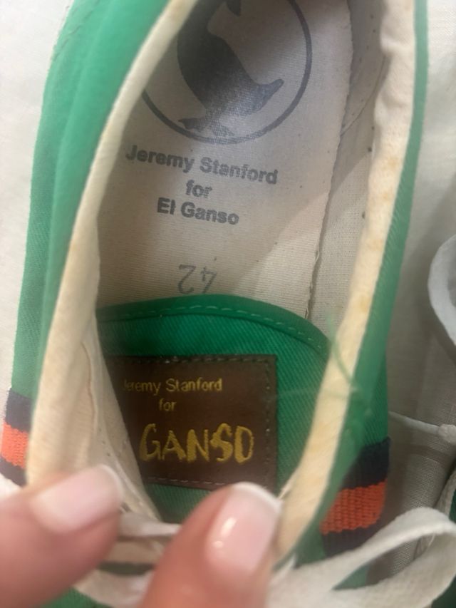 Zapatillas El Ganso Verdes Talla 42
