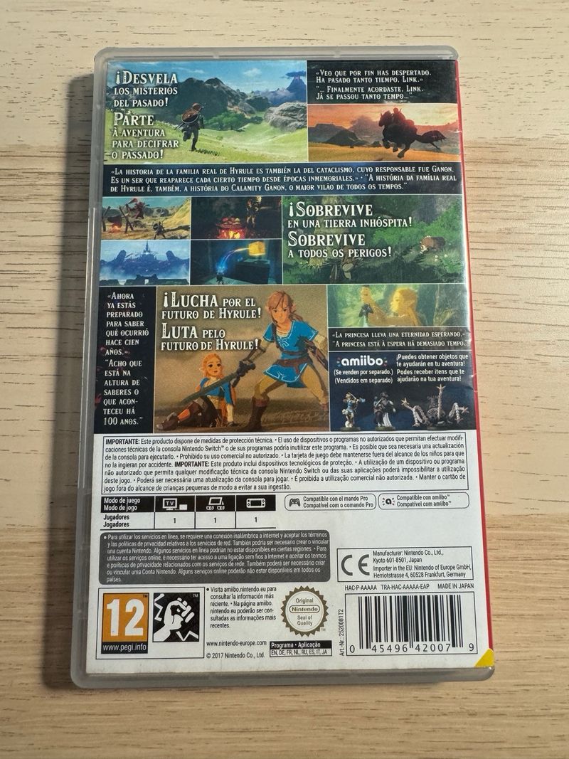 Zelda Breath of the Wild Switch Completo afbeelding 2