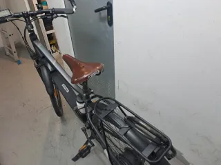 Sillín Brooks de cuero marrón