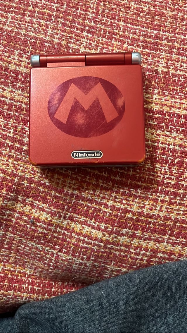 Nintendo Game Boy Advance SP Edición Mario