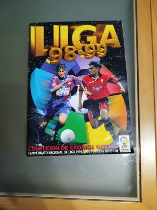 Álbum Cromos Liga 98/99