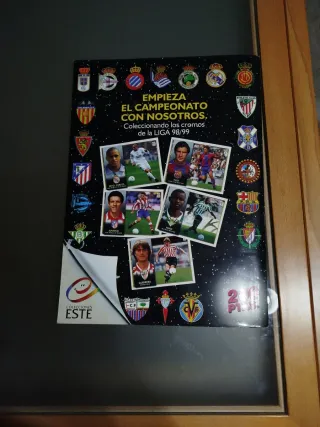 Álbum Cromos Liga 98/99