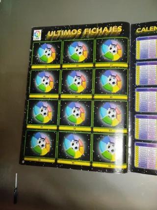 Álbum Cromos Liga 98/99