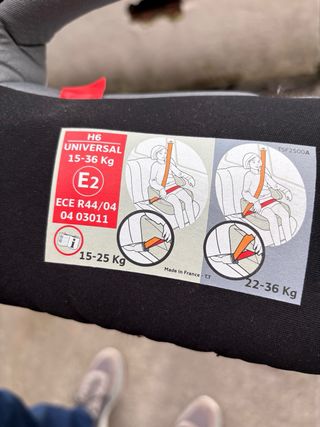 Alzador coche Nania Dream gris