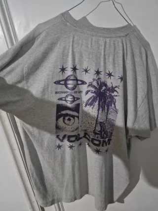 Camiseta Volcom Talla M Gris