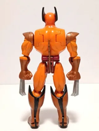Figura Wolverine transformável lobo 90's Toy Biz