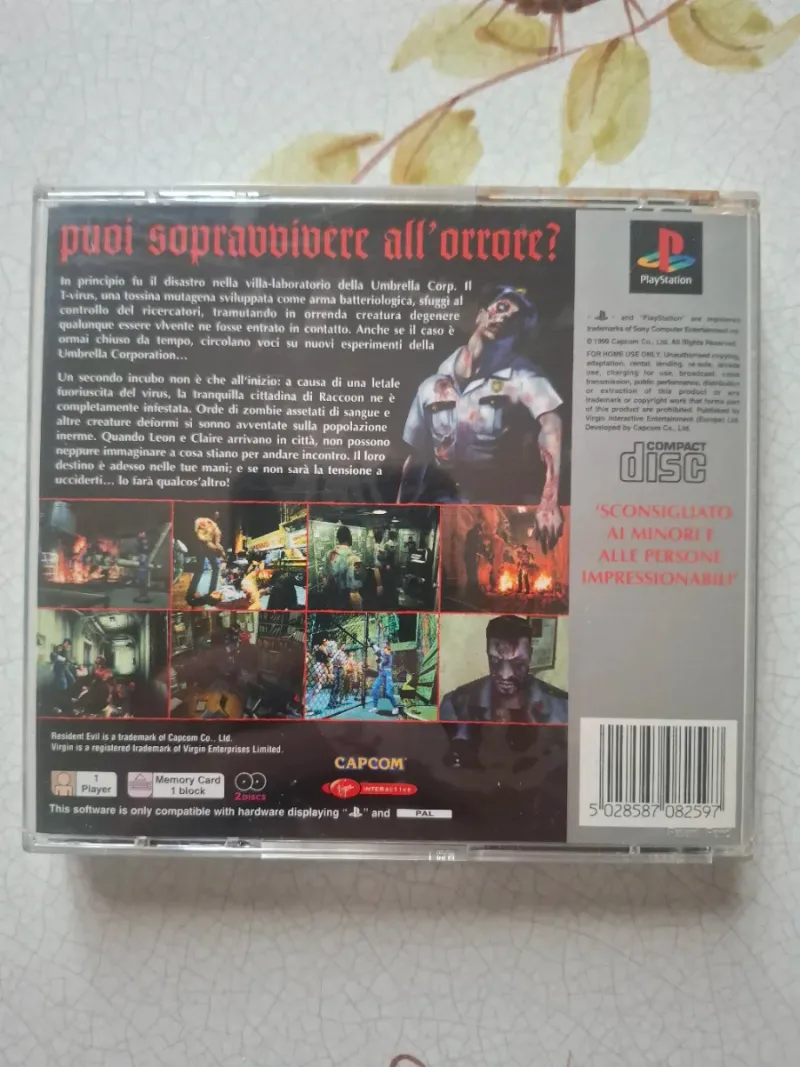 Resident Evil 2 PS1 Platinum afbeelding 4