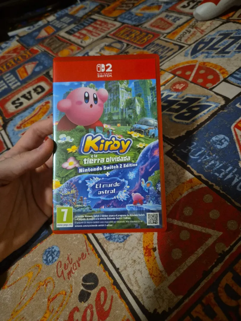 Kirby y la Tierra Olvidada Nintendo Switch 2