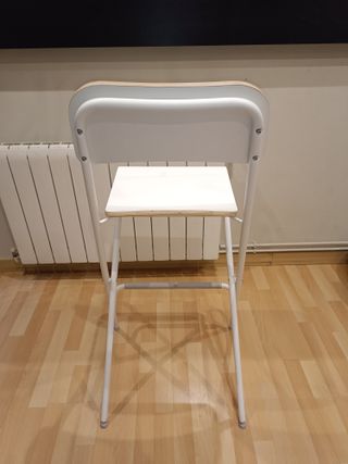 Taburete Alto IKEA Franklin Blanco