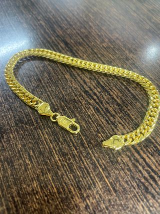 Pulsera Hombre chapada en oro 18K