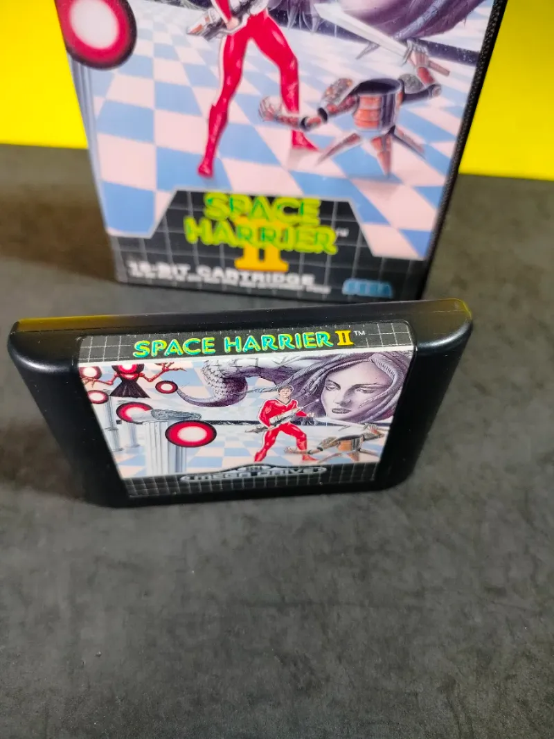 Space Harrier II Mega Drive Sega afbeelding 2