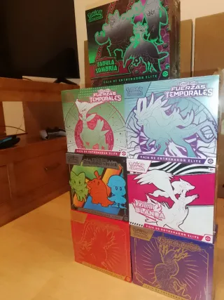 Lote de 3 ETB pokemon