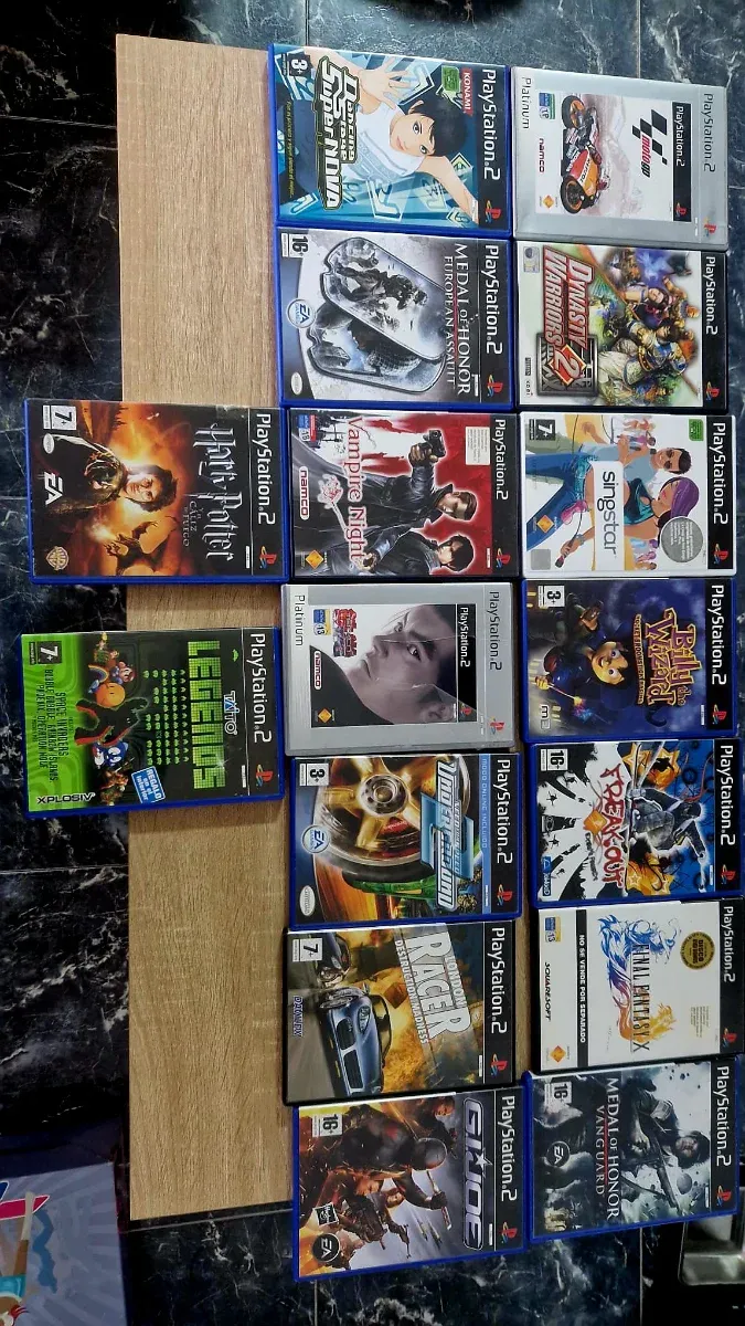 Consola PS2 + 16 juegos + alfombra baile afbeelding 2