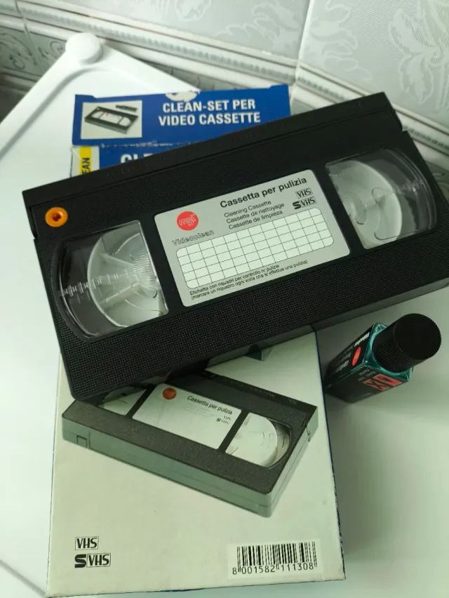 Cinta de limpieza de cabezas VHS MGI