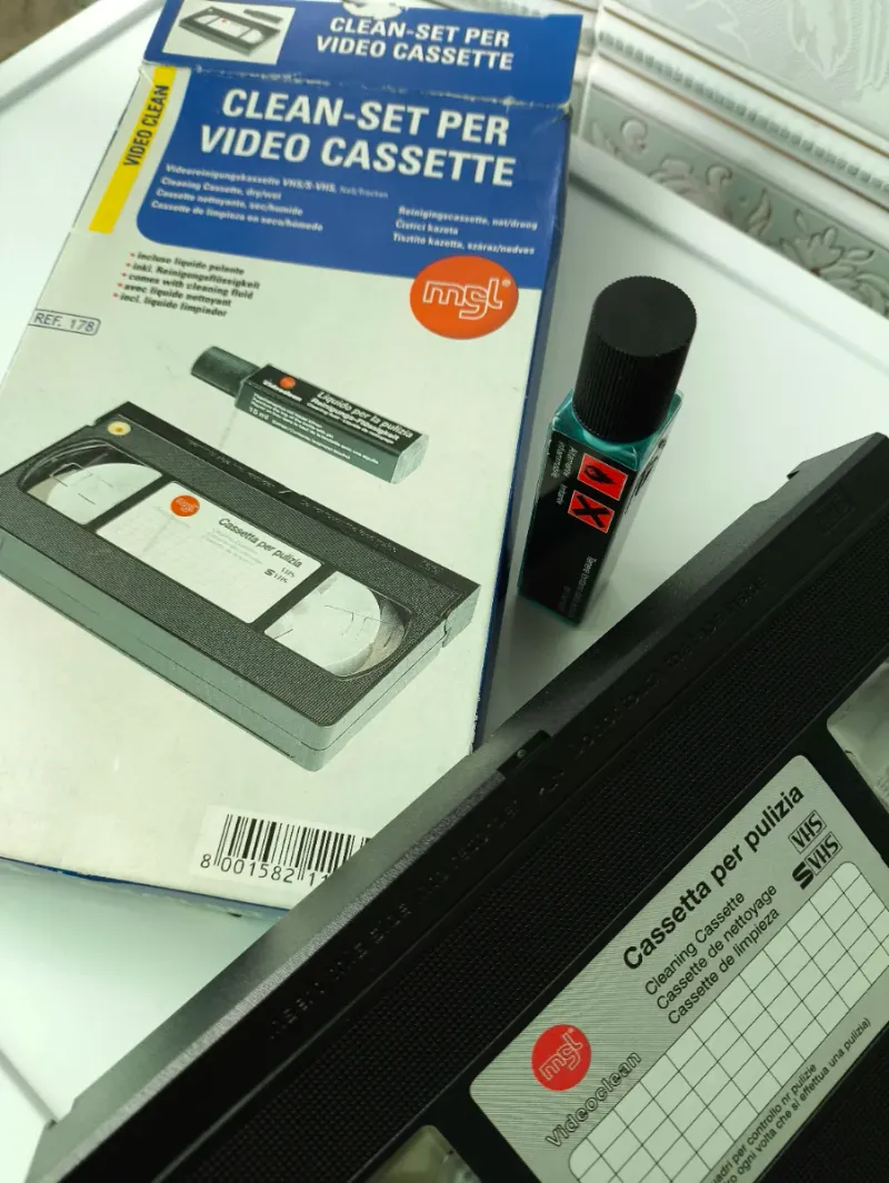 Cinta de limpieza de cabezas VHS MGI afbeelding 2
