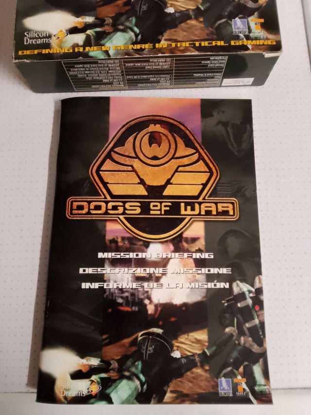 Juego de PC Dogs of War de Silicon Dreams